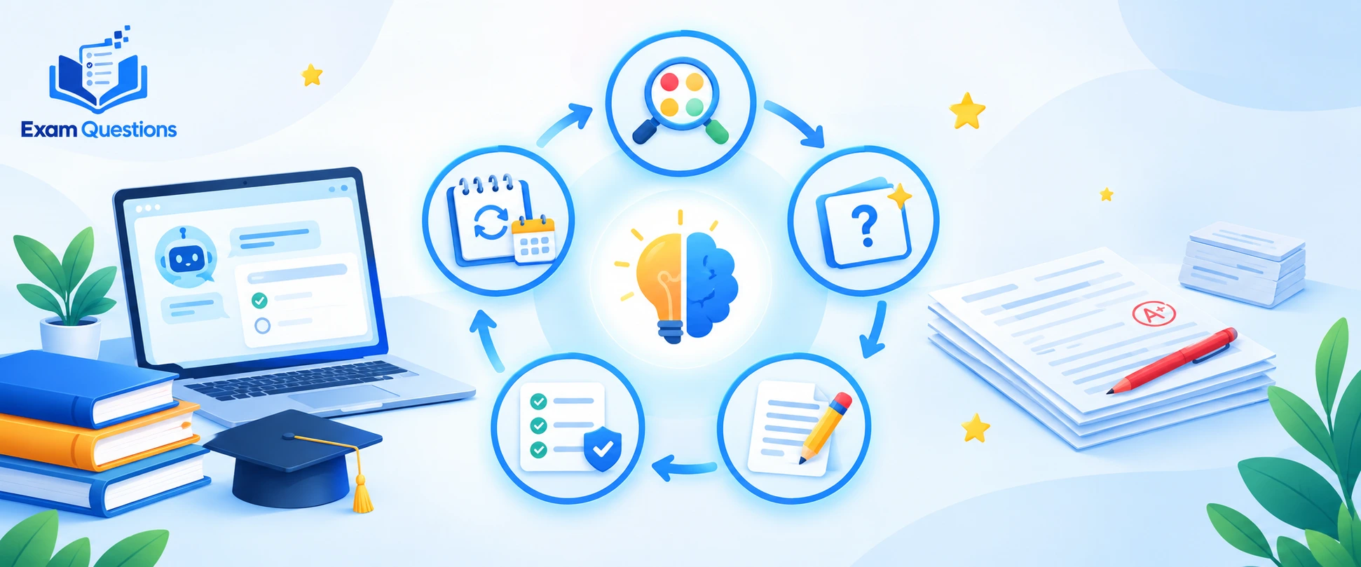 AI-powered study preparation for A Level exams with practice questions, revision notes, exam papers, and automated marking.